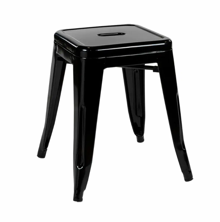 Small Bar Stool Black Adelaide Wedding Hire