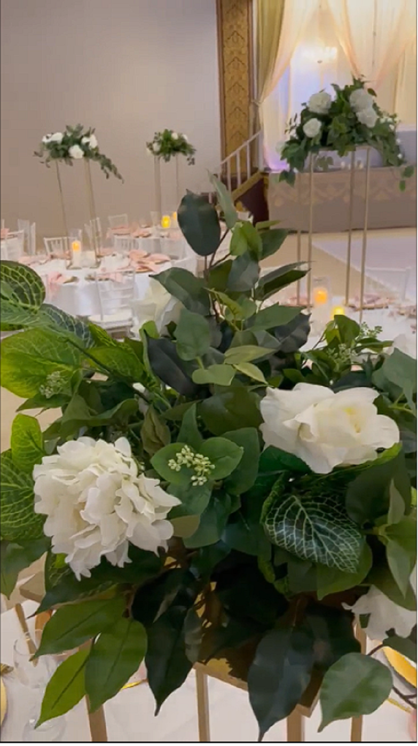 Luna Floral Centerpieces Adelaide Wedding Hire